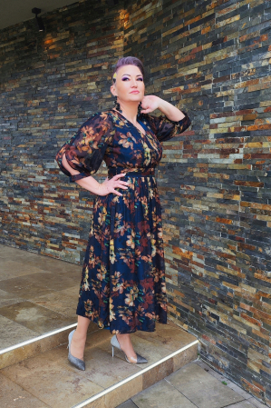 Rochie 1681 inflorata Leonard [3]