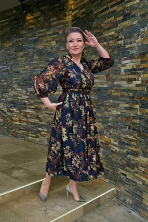 Rochie 1681 inflorata Leonard [0]