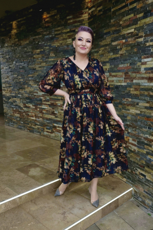 Rochie 1681 inflorata Leonard [2]