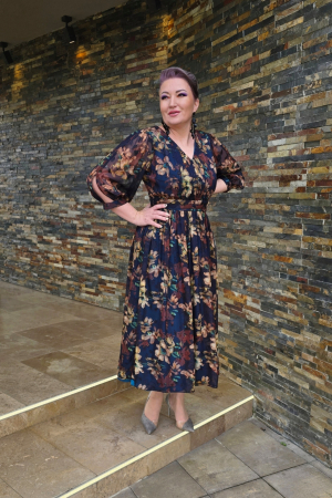 Rochie 1681 inflorata Leonard [1]