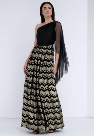 Rochii gala - Rochie 1699 zig zag Leonard