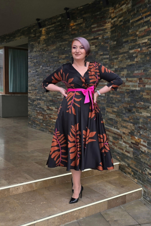 Rochii gala - Rochie 1740 frunze Leonard