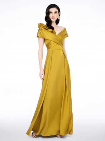 Rochii gala - Rochie 1773 mustar Leonard