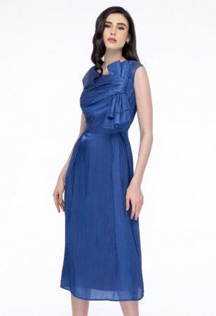 Rochie 1795 blue metalizat Leonard [1]
