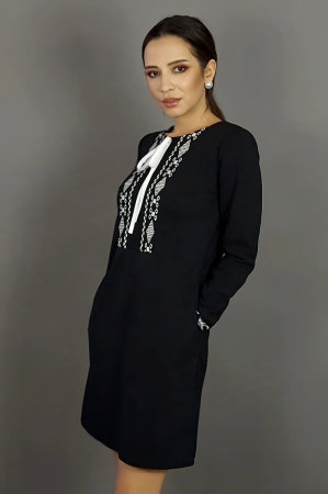 Rochii casual - Rochie 1799 neagra Moze