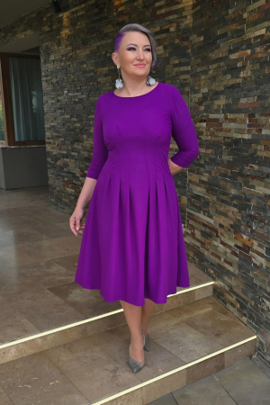 Rochii casual - Rochie 1832 ultraviolet Leonard