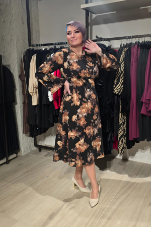 Imbracaminte Femei - Rochie 1842 tricot imprimat Leonard