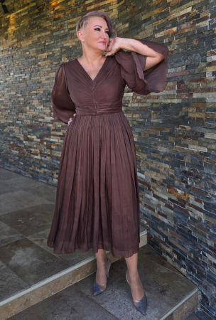Rochie 1843 maro Leonard [4]