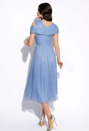 Rochie 1861 matase naturala blue Leonard [1]