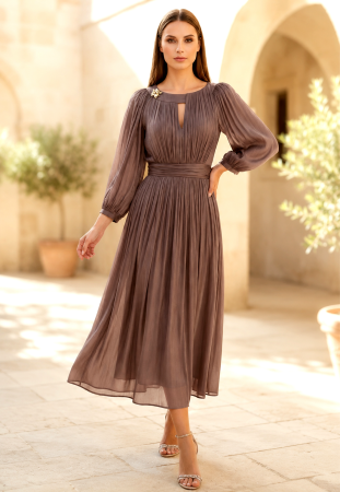 Imbracaminte Femei - Rochie 1941 maro Leonard