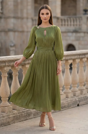 Imbracaminte Femei - Rochie 1941 verde Leonard