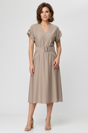 Imbracaminte Femei - Rochie 203 bej curea Viada