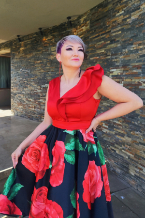 Rochie 2086 rosie MBG 38 [7]