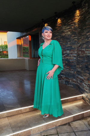 Rochie 2124 verde Fany Lux [5]