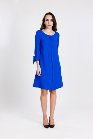 Rochii casual - Rochie 2203 royal Fany Lux