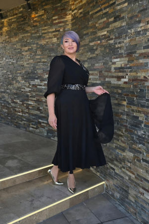 Rochie 2206 neagra Fany Lux [3]