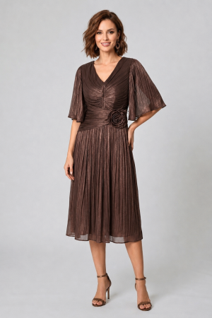 Rochii gala - Rochie 223 maro Viada