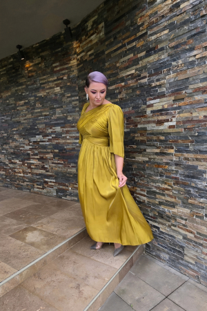 Rochie 2265 lime Fany Lux 48 [5]