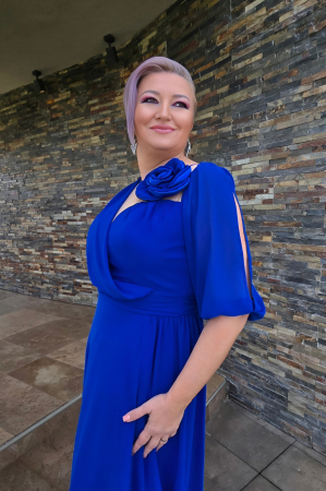 Rochie 2271 royal Fany Lux [5]