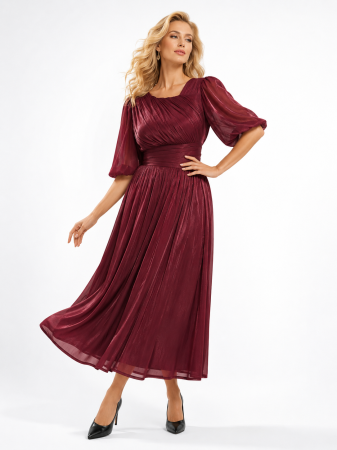Imbracaminte Femei - Rochie 2318 bordo Fany Lux