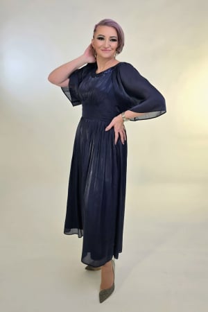 Imbracaminte Femei - Rochie 2325 bleumarine Fany Lux