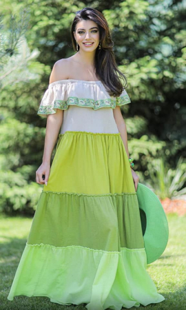 Rochie 237 verde Madelia [0]