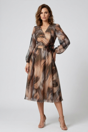 Imbracaminte Femei - Rochie 255 print bej Viada