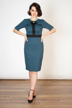 Rochie 332 turcuaz Gart [2]