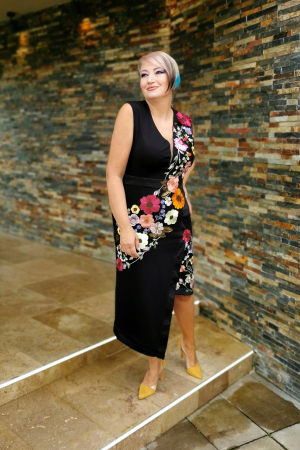 Rochie 422 neagra Effect [3]