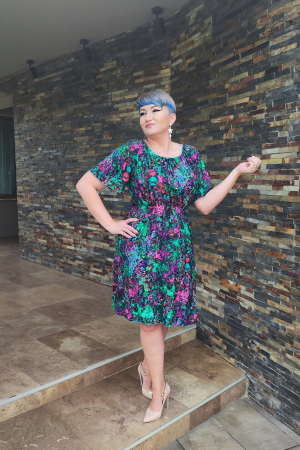 Rochie 425 imprimeu Triad [2]