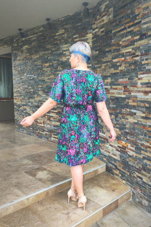 Rochie 425 imprimeu Triad [3]