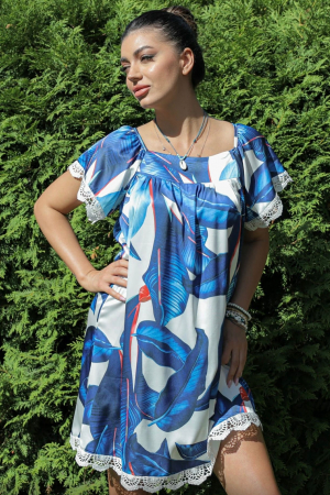 Imbracaminte Femei - Rochie 429 blue Madelia
