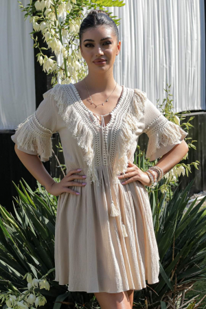 Rochie 432 bej Madelia [0]