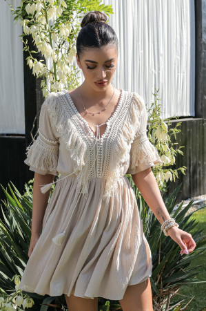 Rochie 432 bej Madelia [2]