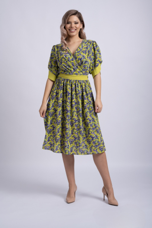 Rochie 4334 flori La Donna [1]