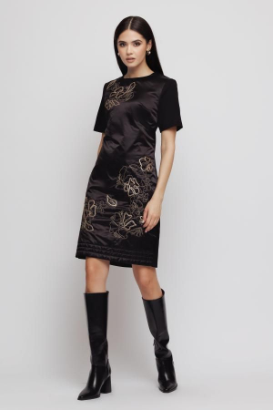 Rochii casual - Rochie 4371 neagra Mizar