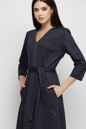 Rochie 4387 bleumarine Mizar [5]