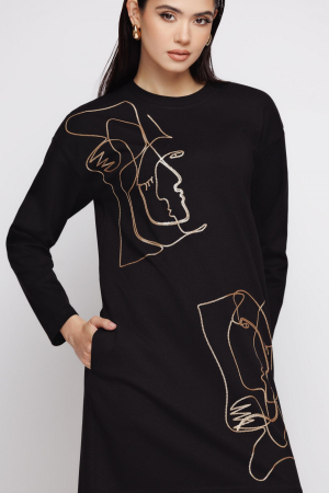 Rochie 4406 neagra Mizar [2]