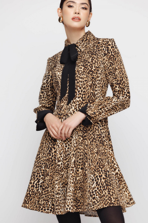 Rochii casual - Rochie 4442 animal print Mizar