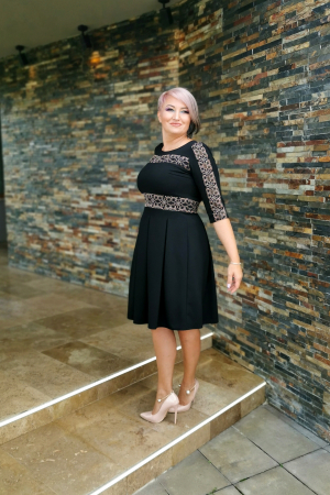 Rochie 4465 neagra Moze [5]