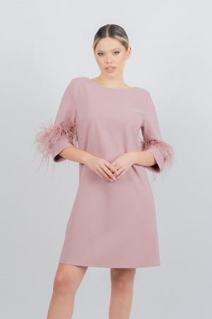 Imbracaminte Femei - Rochie 4566 pudra La Donna