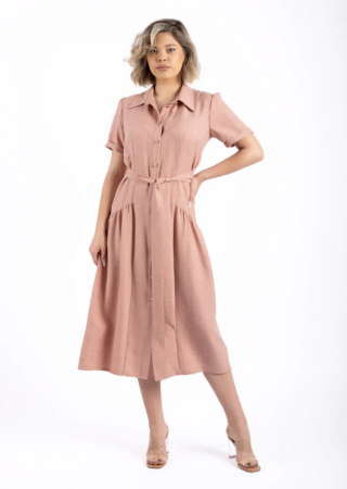 Imbracaminte Femei - Rochie 4732 pudra La Donna