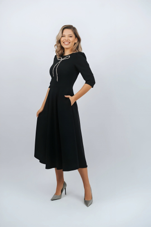 Rochie 4940 neagra La Donna [1]