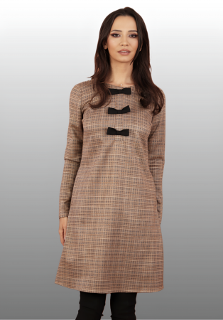 Rochie 4983 bej caro Moze [4]