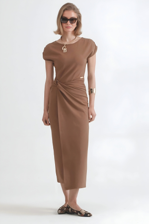 Imbracaminte Femei - Rochie 507 camel Cristina Barros