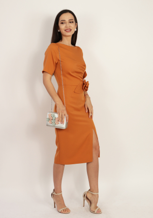 Rochii casual - Rochie 5084 melon Moze