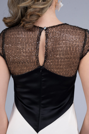 Rochie 51026 ivoar/negru Per Donna [8]
