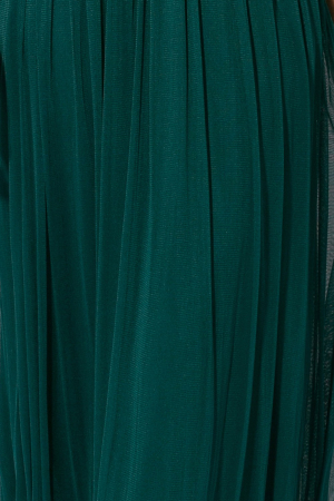 Rochie 5103 verde tull matase nat Ginette [4]
