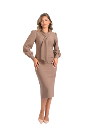 Imbracaminte Femei - Rochie 5176 maro La Donna