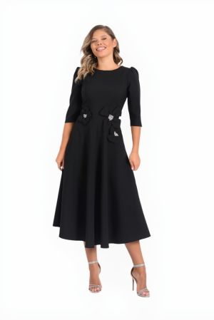 Imbracaminte Femei - Rochie 5189 neagra La Donna